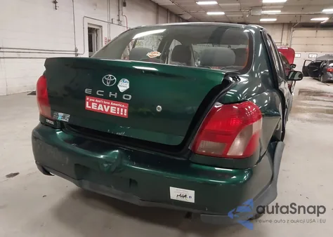 2001 Toyota Echo из США, поврежденный, VIN JTDBT123410118910